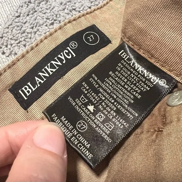 Blank NYC Light Brown Denim Balloon Mini Skirt Size 27 - Picture 7 of 8